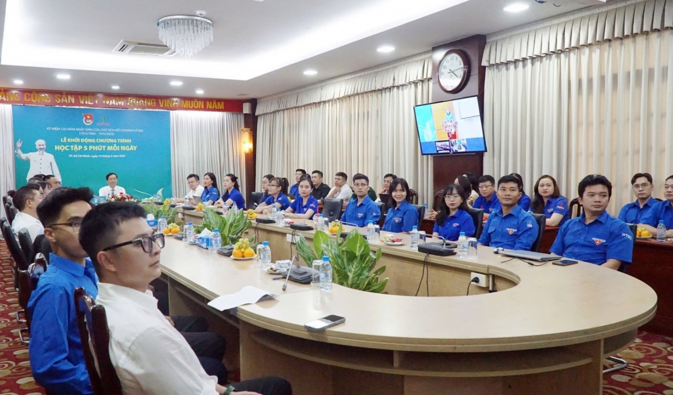 Toàn cảnh buổi lễ tại điểm cầu Thành phố Hồ Chí Minh